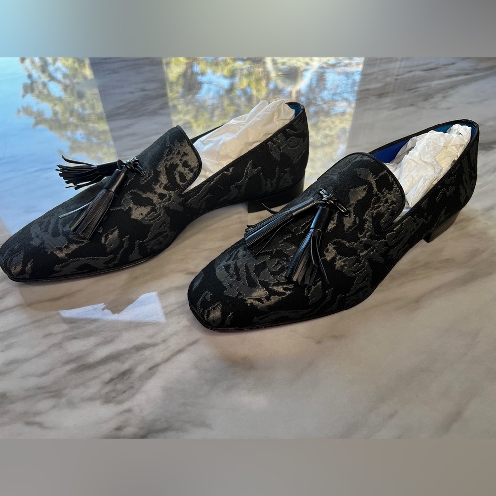 Sebastian Cruz Black Tassel Loafer